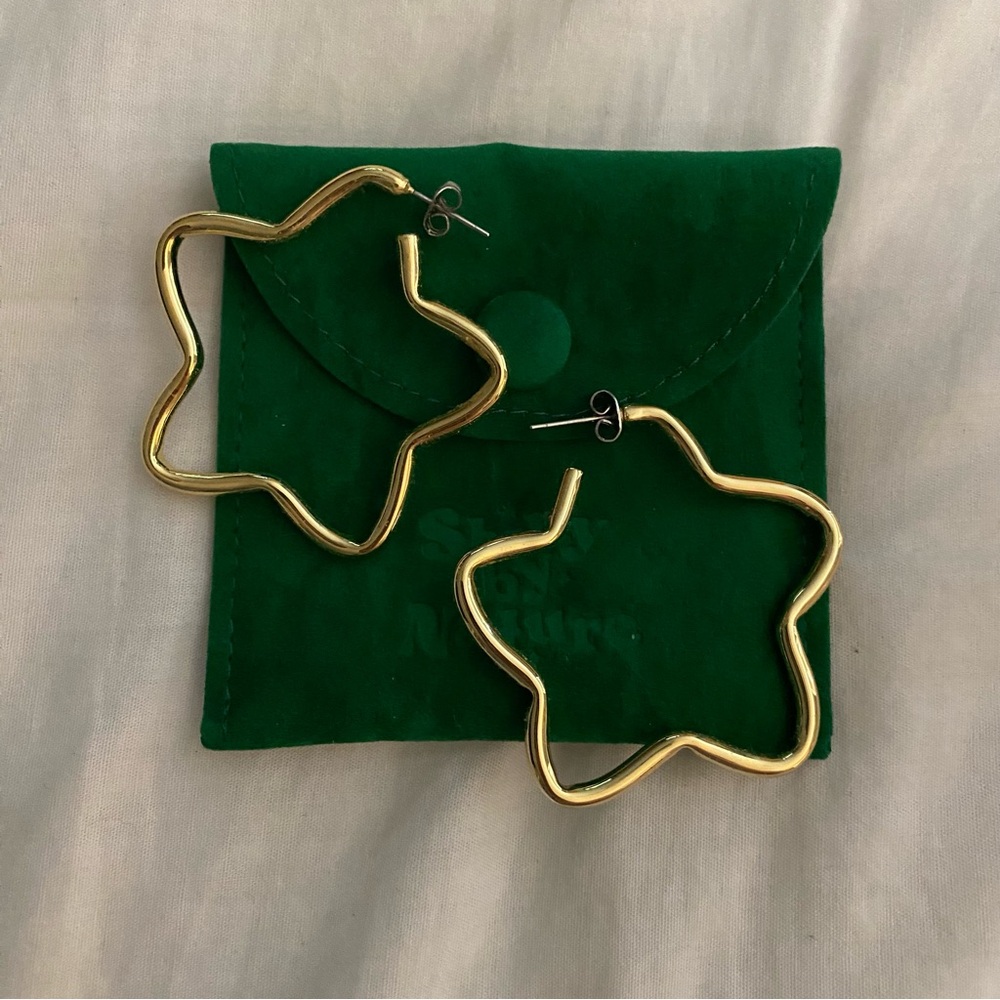 Large Star Earrings